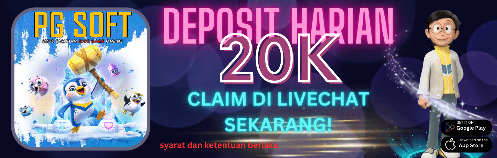 BONUS DEPOSIT HARIAN 20K