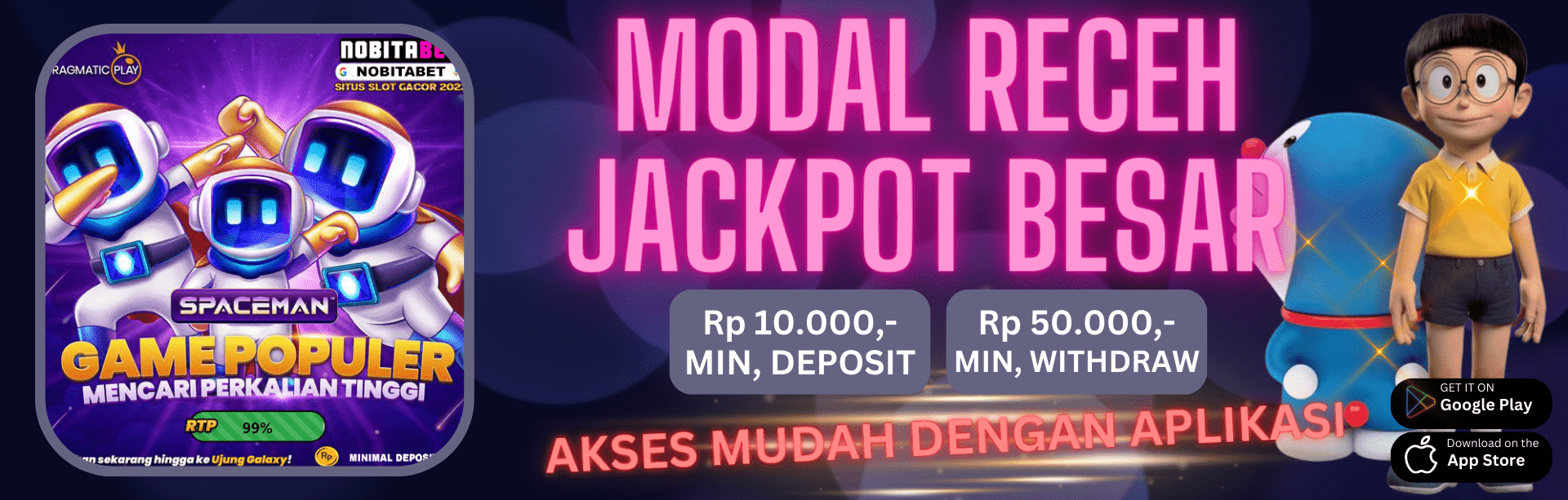 MODAL RECEH JACKPOT BESAR